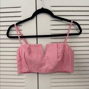 Pink Women's Crop Top #053